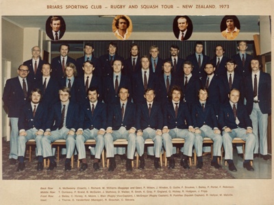 Rugby - Rugby & Squash Tour - New Zealand 1973; 1973; P0053 Rugby - Rugby & Squash Tour - New Zealand 1973; 1973; P0053