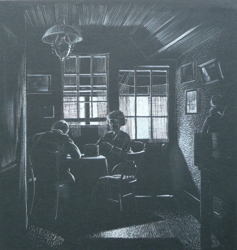 Cottage Interior; Meadows, Gilbert (19021980); 1939; 574 eHive