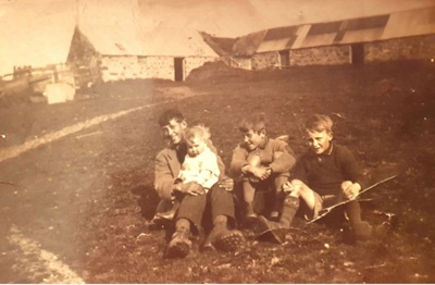 Photograph, group of children, Ballochtoon, Cabrach ; 1935; CT.2024.02.02