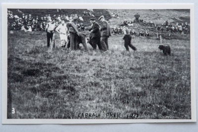 Photograph of the Cabrach picnic; 1922; CT.2022.03.03