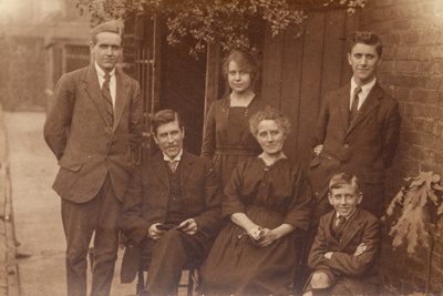 Photograph, McConachie family, Nether Ardwell, Cabrach; c.1921; CT.2023.03.21