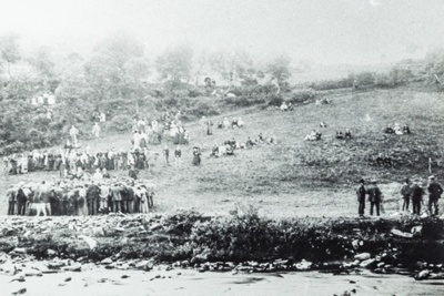 Photograph of the Cabrach picnic; 1920s; CT.2022.03.06