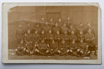 Photograph, Gordon Highlanders from the Cabrach; c.1914; CT.2022.06
