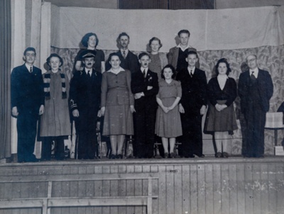 Photograph, amateur dramatics group, Cabrach; 1960s; CT.2022.04.32