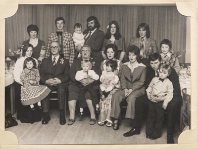 Photograph, McConachie family from Nether Ardwell, Cabrach; 1970s; CT.2023.03.24