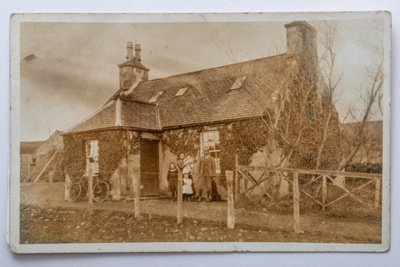 Photograph, cottage at Dalriach, Cabrach; circa 1900; CT.2022.02.02