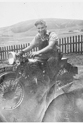 Photograph, James McHardy, Badchier, Lower Cabrach; 1940s; CT.2024.02.20