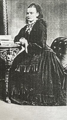 Copy of photograph, Mary Duncan (later McConachie),  Broomknowes; 1878; CT.2022.13.03