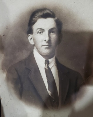 Photograph of Gordon McWilliam from Ballochford, Lower Cabrach; c.1920; CT.2024.02.08