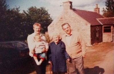 Photograph, family group, Cabrach; 1960s; CT.2022.05.07