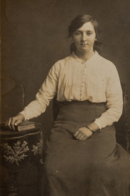Photograph, Maggie McConachie (nee Kellas), Cabrach; 1920s; CT.2022.04.16