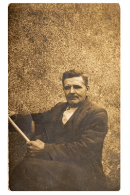 Photograph, James Kellas also known as 'Hillies', Cabrach; c.1940s; CT.2023.04.03