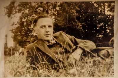 Photograph, Gordon McAndrew from Bowmans, Cabrach; 1940s; CT.2022.04.20