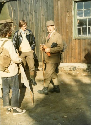Photograph, grouse beaters, Cabrach Lodge; 1970s; CT.2022.05.02