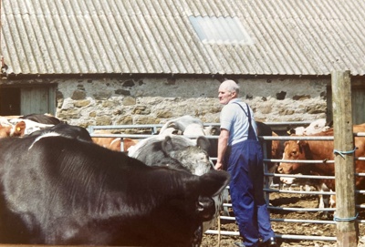 Photograph, roup at Inverharroch; July 1989; CT.2023.01.05