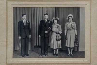 Photograph, wedding, Cabrach; 1950s; CT.2022.04.30