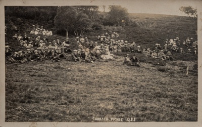 Photograph, Cabrach Picnic; 1922; CT.2022.04.41