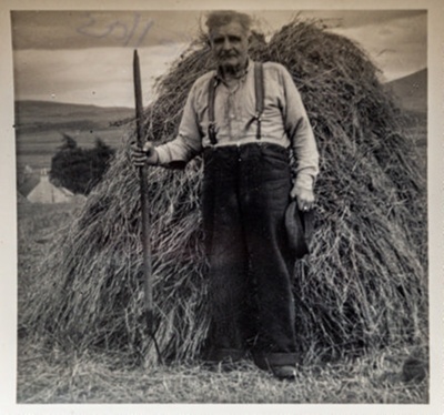 Photograph, James Kellas, also known as 'Hillies', Cabrach; 1940s; CT.2022.04.03