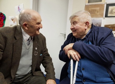Photograph, John Gordon and James McHardy, Acorn Centre, Cabrach; 2010s; CT.2024.02.14