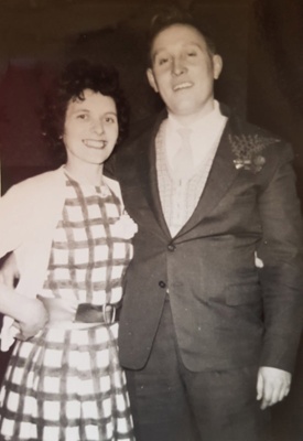 Photograph, George McHardy and his wife Maria, Cabrach; 1950; CT.2024.02.11
