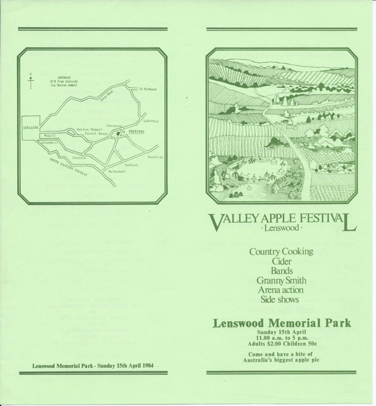 Events Valley Apple Festival ; 1984 eHive