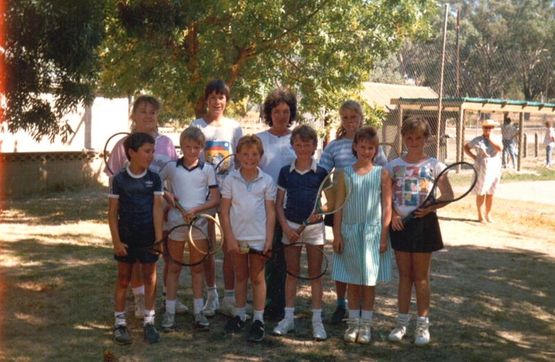 Tennis Junior Tennis Team ; 1988 eHive