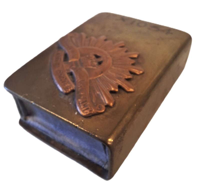 Matchbox cover, with AIF badge; CM.A060j | eHive