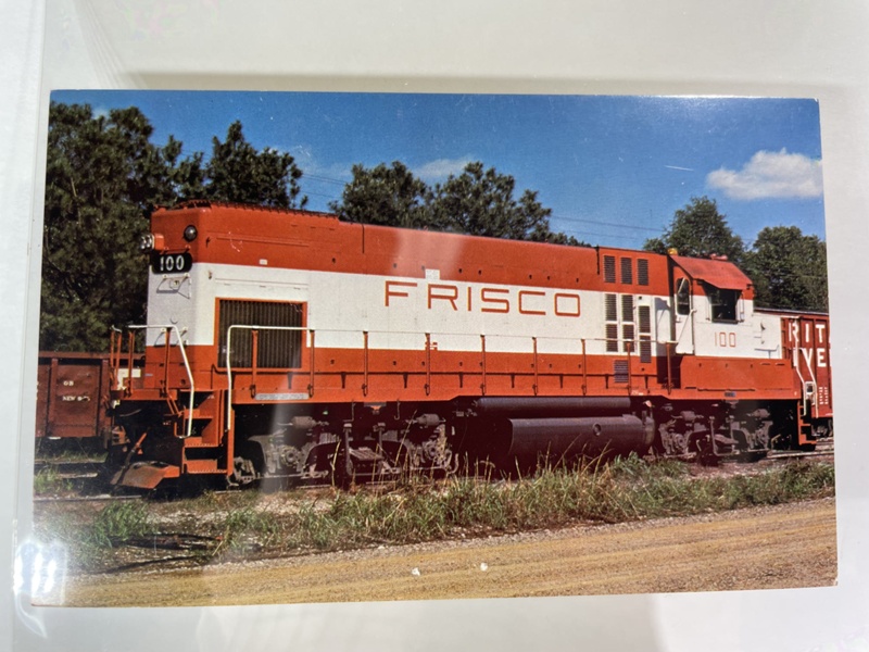 Frisco Railway Postcard; Alleghany Publishers; 1978; (P) 2008.1.1