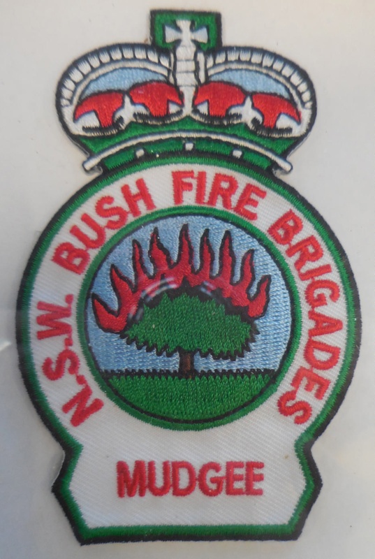 Bush Fire Brigades Patch Mudgee (1970 Reproduction); 2015 | EHive