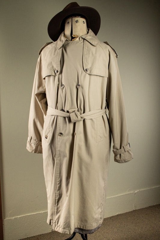 Men's trench coats. Chest 100, and chest 110. Fedora and Trilby hats ...