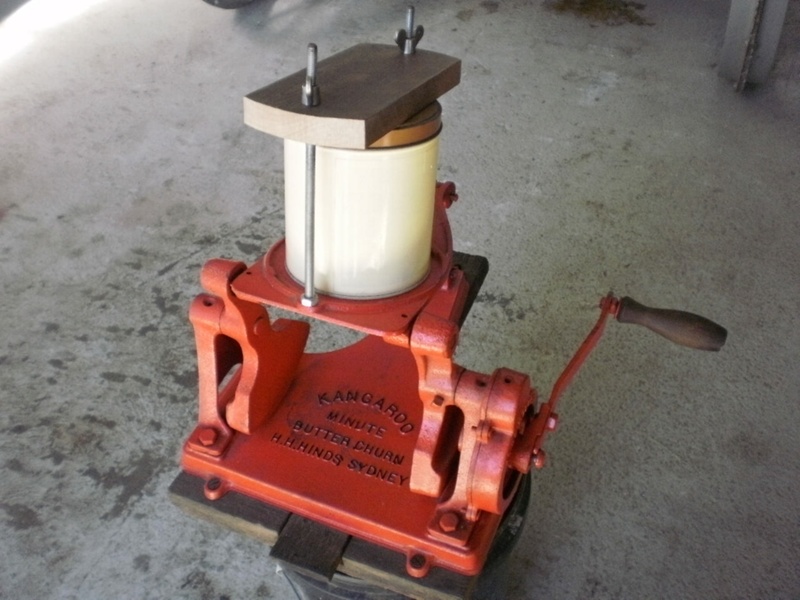 Kangaroo Brand "Minute" Butter Churn circa 1920; 503 eHive