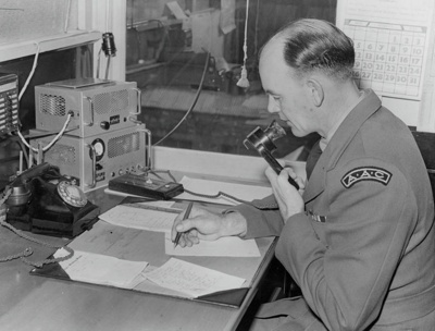 Motor Vehicles. Automobile Association, Canterbury, AAC, Communications System. Telephone Desk. Answering Calls For Assistance for Broken Down Vehicles. and Sending out Recovery Vehicles. Christchurch, Canterbury, New Zealand. image item