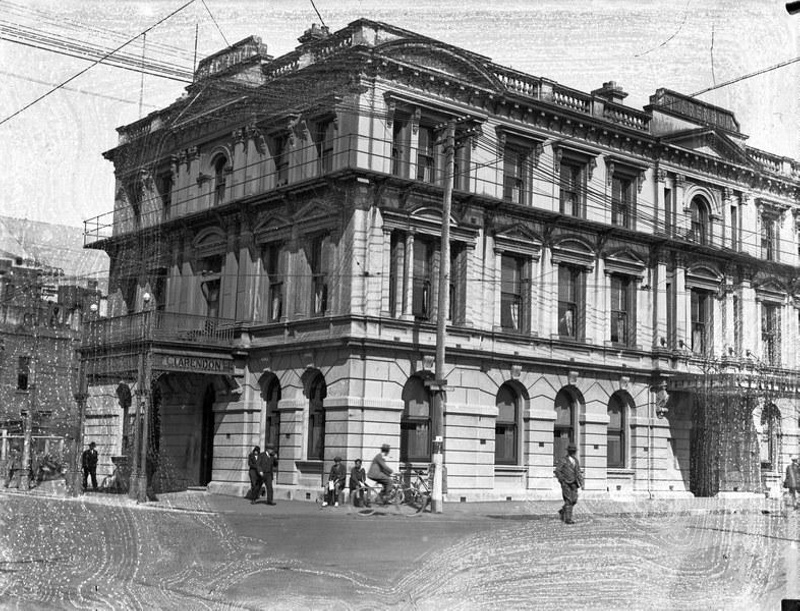 Clarendon Hotel Building, Christchurch, New Zealand; Unknown; c193238