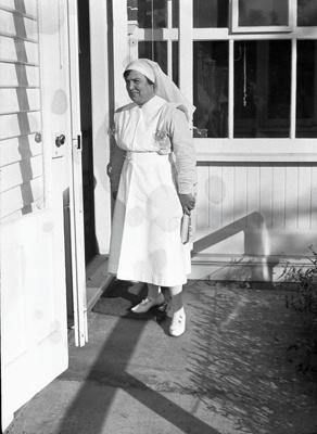 Nurse . Queen Mary Rehabilitation Hospital , Hanmer Springs, Canterbury, New Zealand. image item