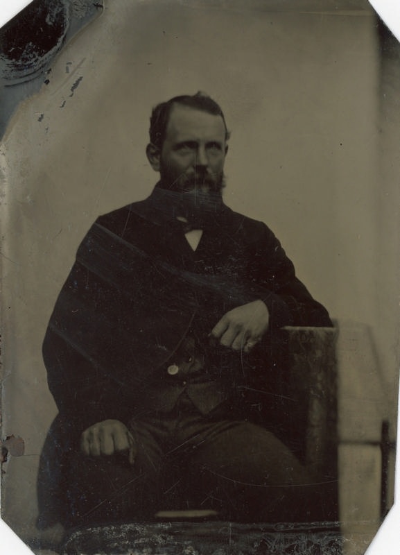 Portrait of Unidentified Man. Christchurch, Canterbury, New Zealand