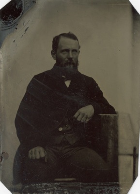 Portrait of Unidentified Man. Christchurch, Canterbury, New Zealand image item
