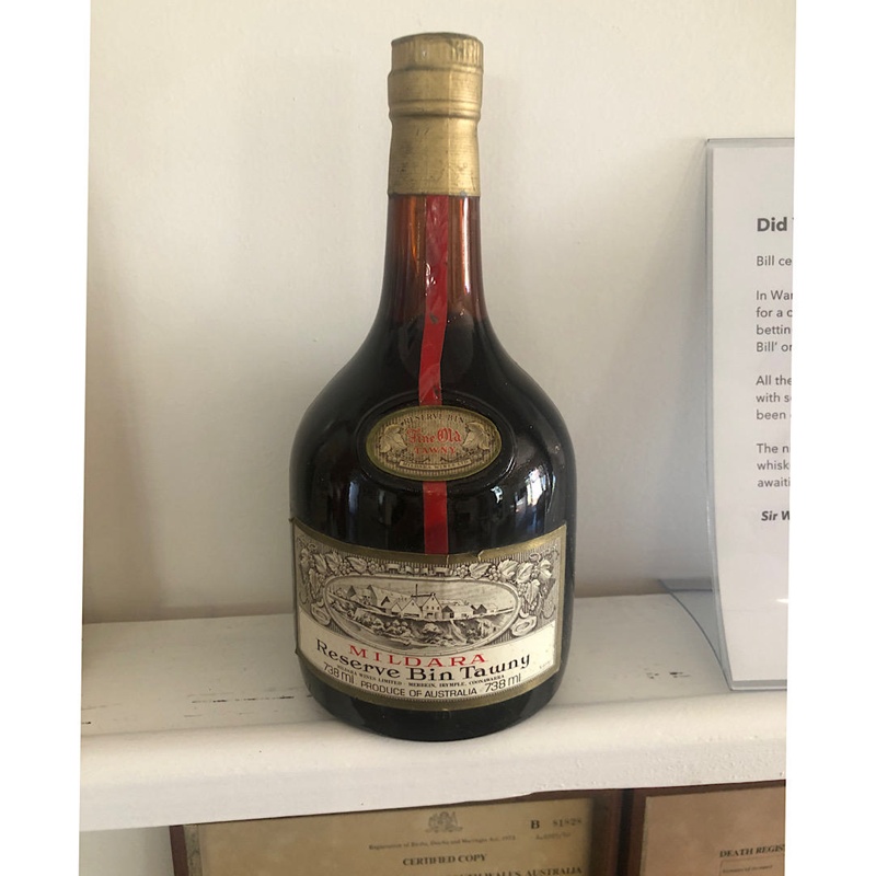 Alcohol - Mildara Reserve Bin Tawny Port; DHA02004/225 | eHive