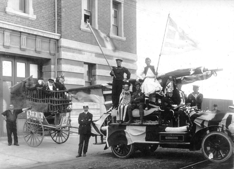 Photograph, Fremantle Fire Station Anti--German Propaganda Parade ...