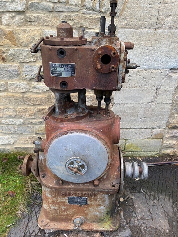 Sissons Vertical Educational Steam Engine No. 6106; WZ094 eHive