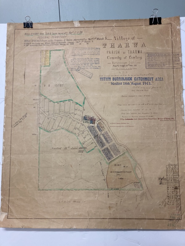 THARWA PARISH of ; New South Wales. Dept. of LANDS, Central Mapping ...