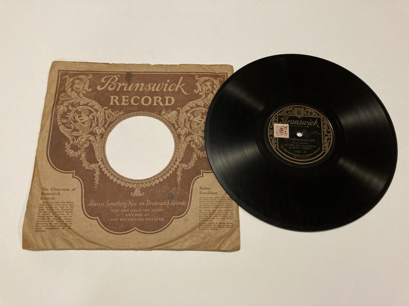 BRUNSWICK 78rpm オリジナルスリーブ Brunswick 78 rpm Records ; The Brunswick-Balke-Collender Company
