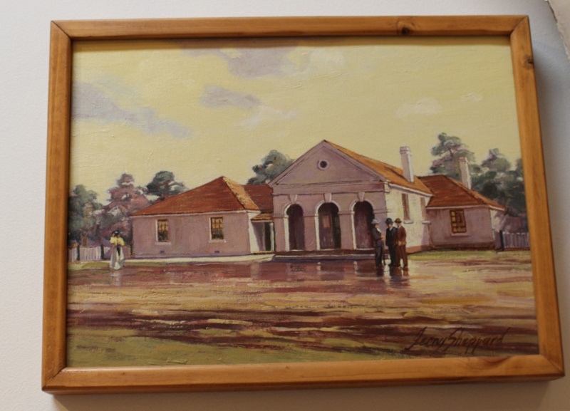 Queanbeyan Courthouse Painting; 2024.116 eHive