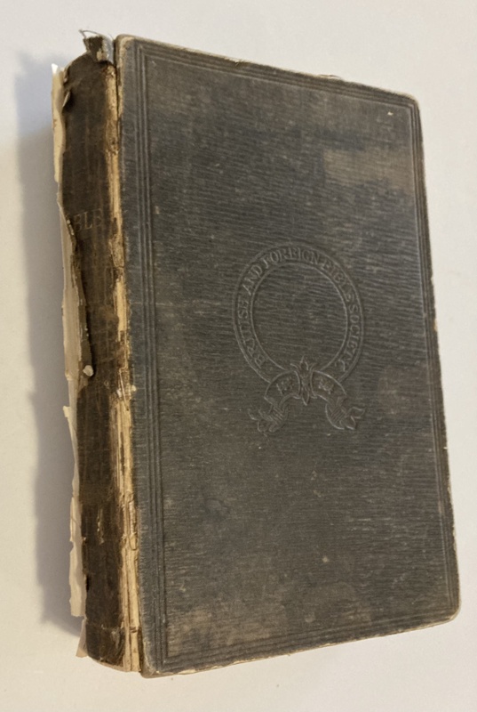 Sarah McCawley - Holy Bible; British and Foreign Bible Society