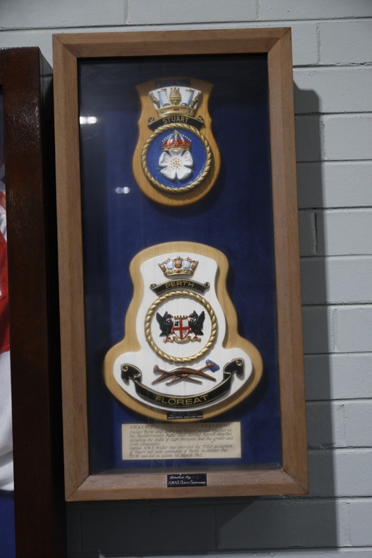 HMAS Perth II Ships Crest & HMAS Stuart Ships Crest,; OL0027 | eHive