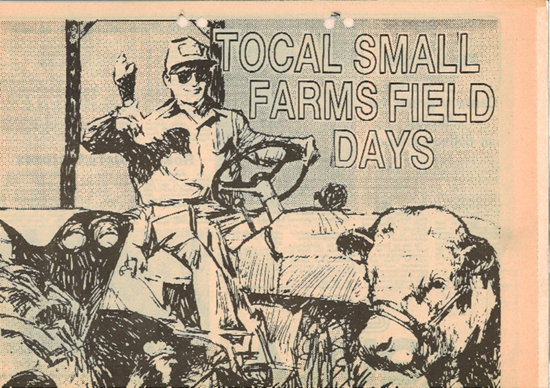 Tocal Field Days History; 2023.49 eHive