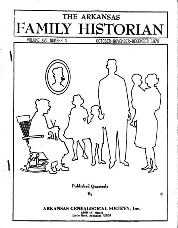The Arkansas Family Historian October November December, 1978