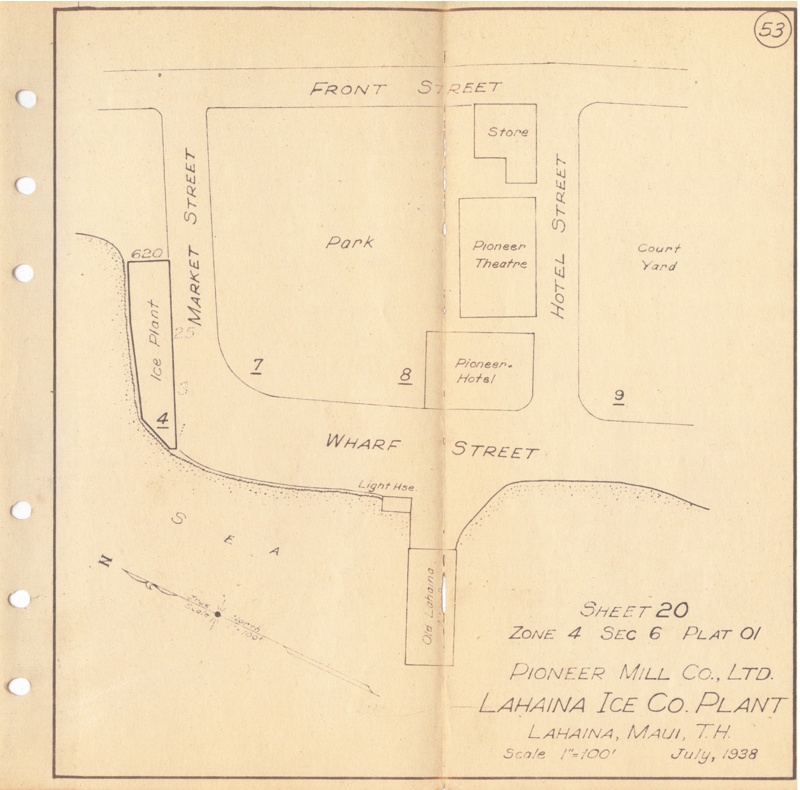 Record, Map; Pioneer Mill Co.; 7/1938; 2020.010.0942 | eHive