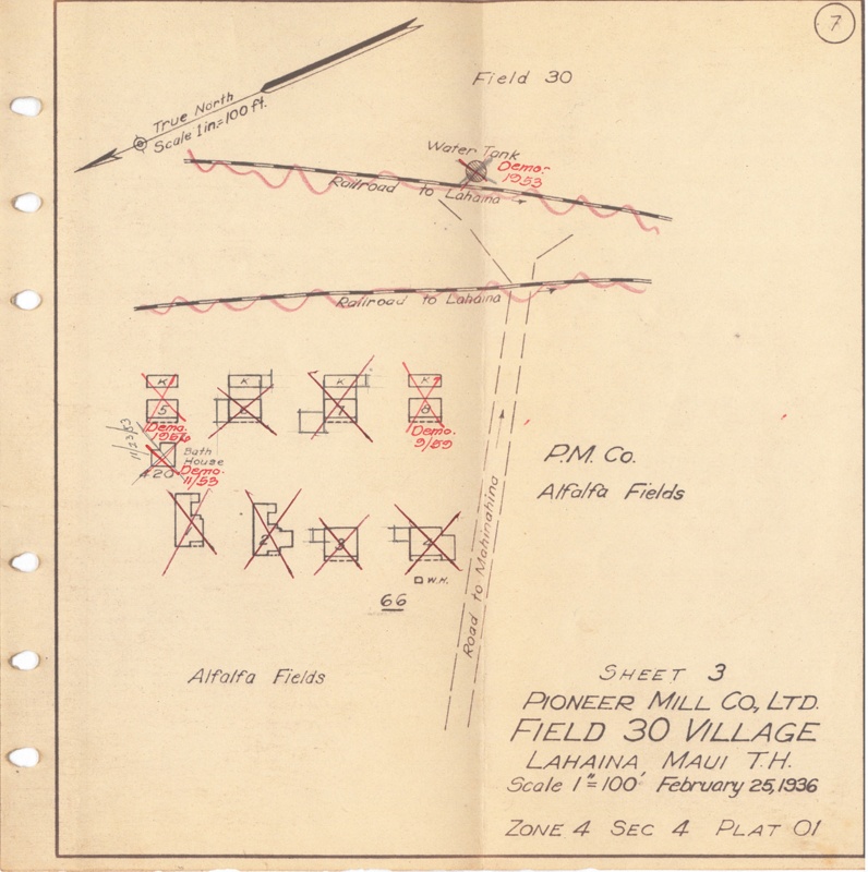 Record, Map; Pioneer Mill Co.; 2/25/1936; 2020.010.0894 | eHive