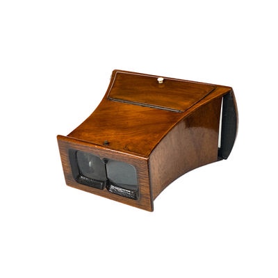 Brewster Stereoscope, Prismatic Lenses; 1860-1890; M-SH024