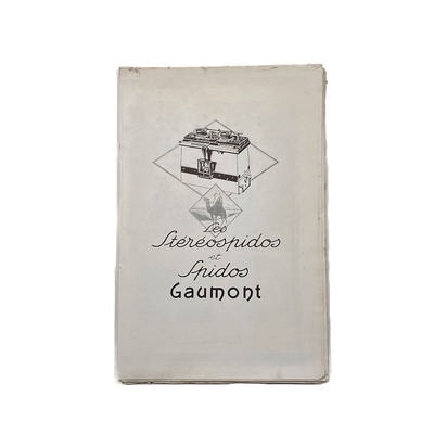 Catalogue Gaumont 1924; M-D069